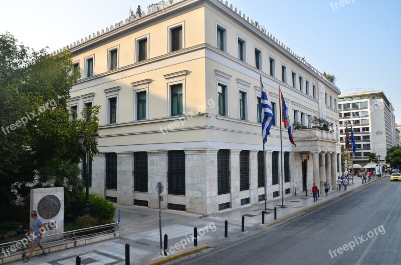 Greece Athena Culture Buildings Neoclassical