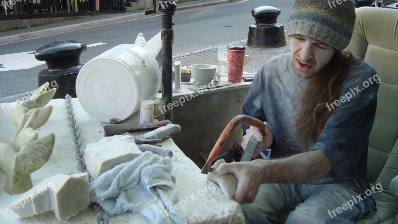 Sculptor Artist Sculpting Craft Carving