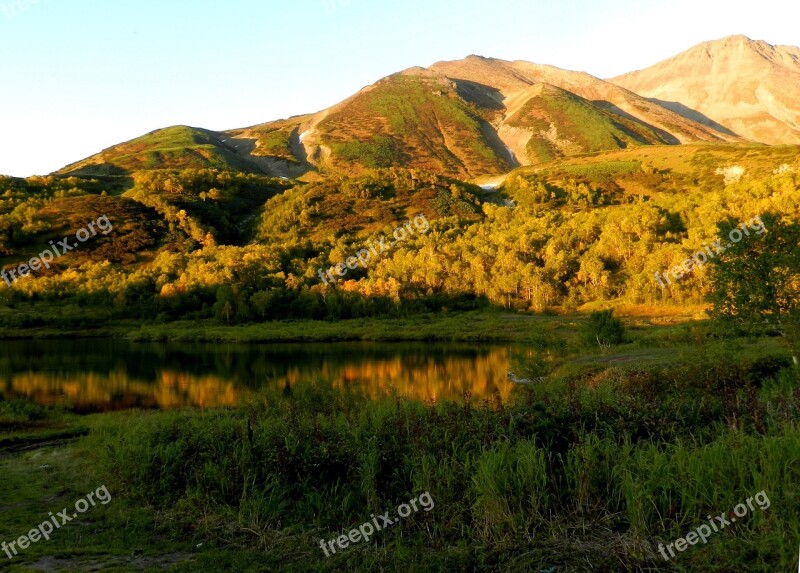 Autumn Mountains An Ancient Volcano Sky Nature