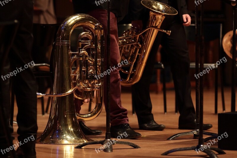 Euphonium Trombone Brass Music Concert