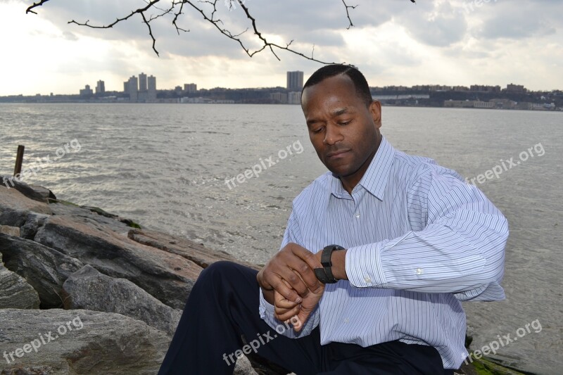 African American Model Riverside Park New York City Nyc