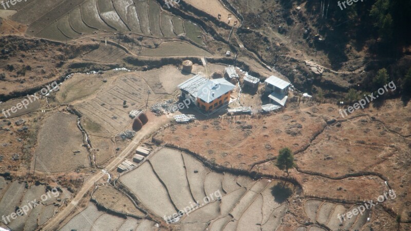 Bhutan Hill Farming Bhutan Cultivation Free Photos