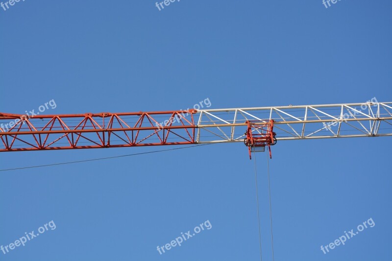 Crane Arm Site Work Crane Machine