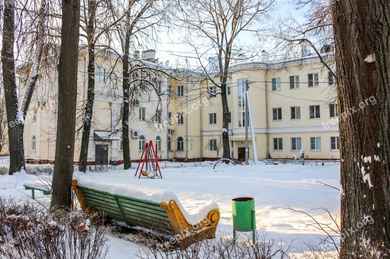 Yard City Old Town Obninsk The Urban Landscape