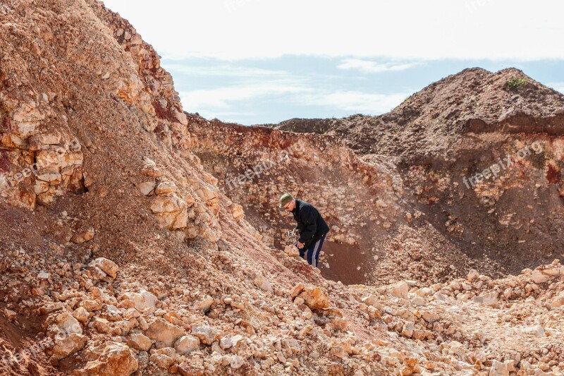 Limestone Quarry Extraction Excavations Breed