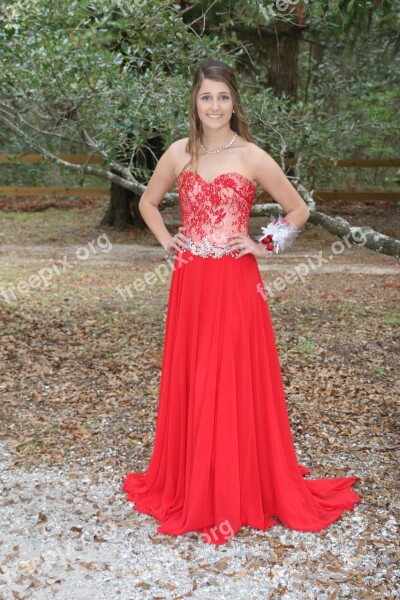 Dress Prom Girl Female Prom Dress