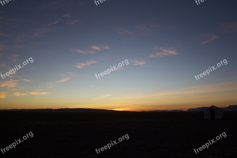 Morocco Desert Nature Landscape Sand