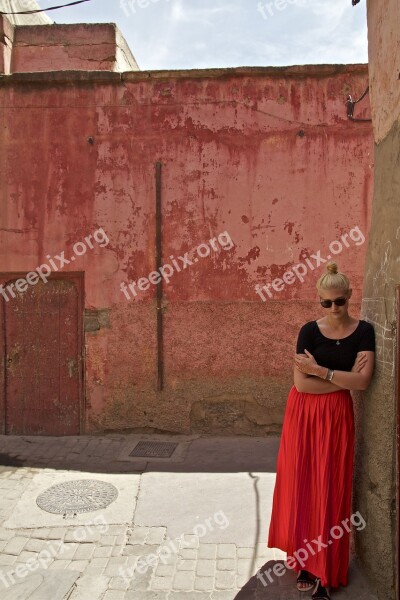 Morocco Marrakech Facade Moroccan Ornament