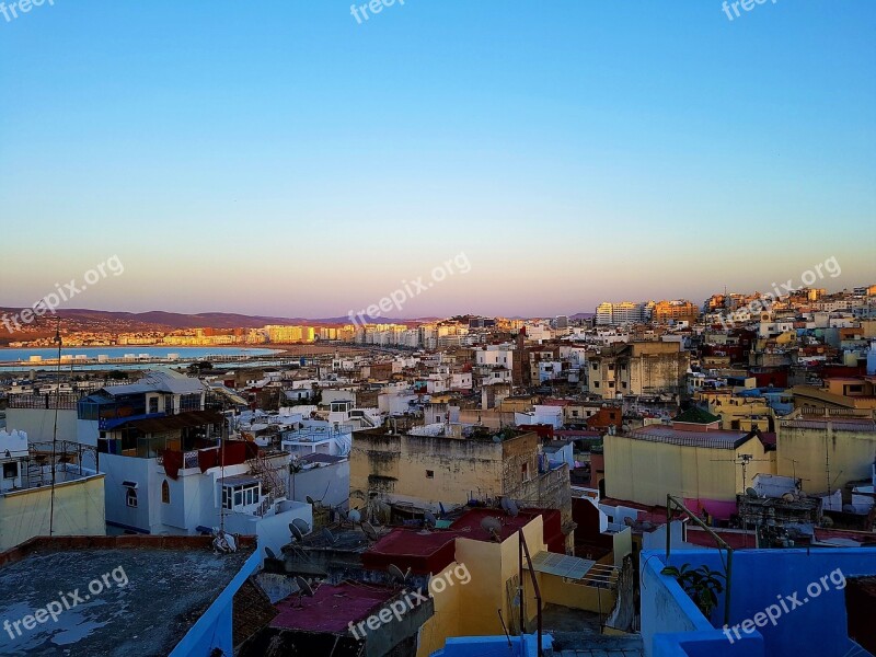 Tangier Morocco Medina Kasbah View