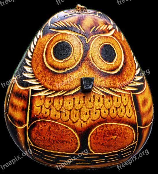 Owl Figure Ceramic Sitting Deco