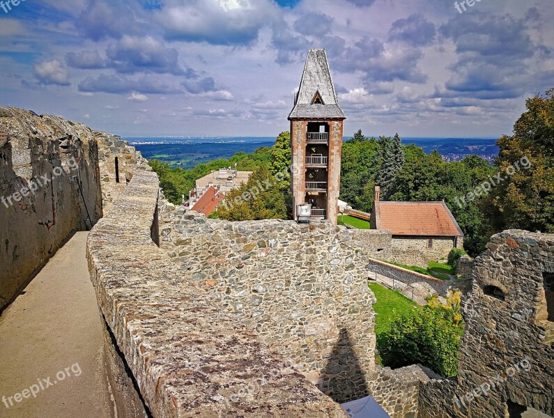 Castle Frankenstein Mühltal Darmstadt Hesse