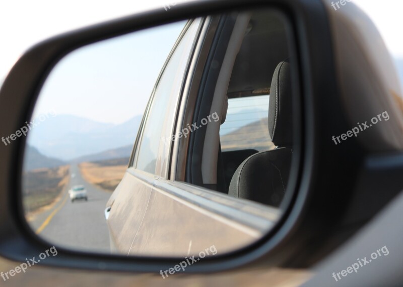 Travel Car Side Window Road Rear View