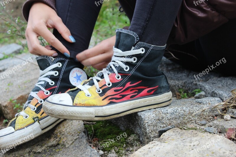 Converse Sneakers Shoe Outdoors Conversky