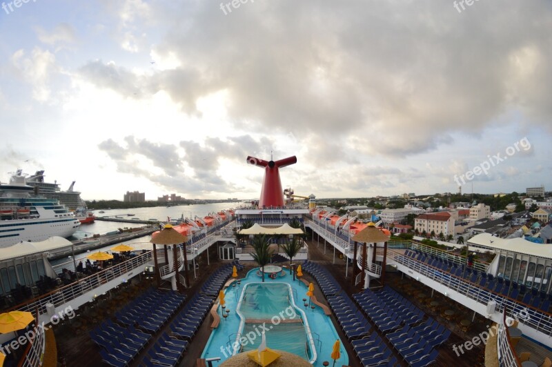 Cruise Ships Carnival Travel Vacation Boat