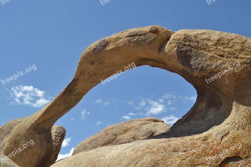 Alabama Hills Arches Mobius Arch Usa California