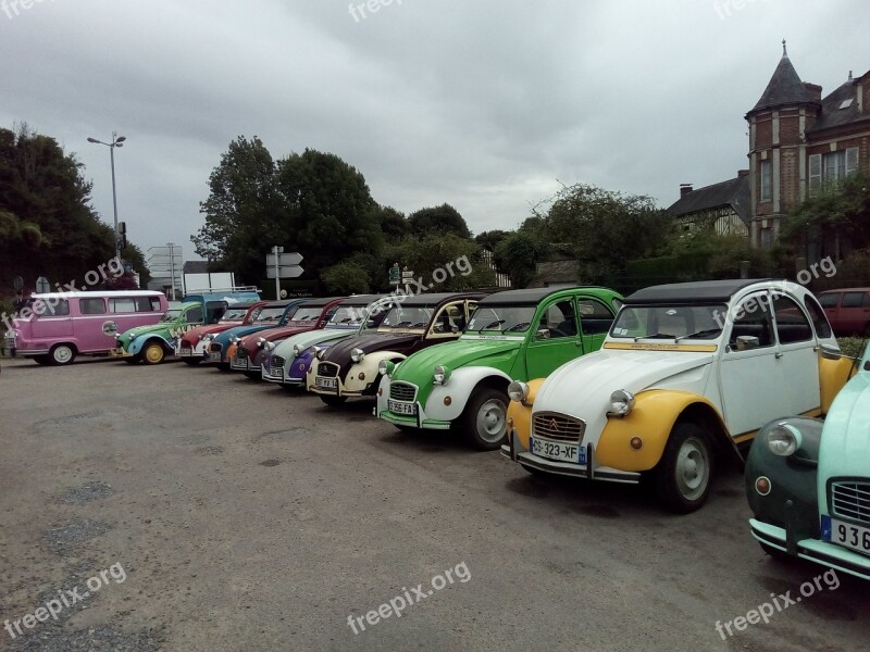 Car 2cv Older Vehicles Citroën 2 Horses