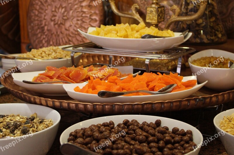 Dry Fruits Buffet Delicious Free Photos