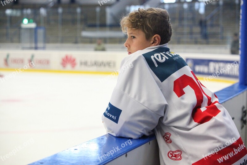 Hockey Slavia Skater Hockey Player Winter