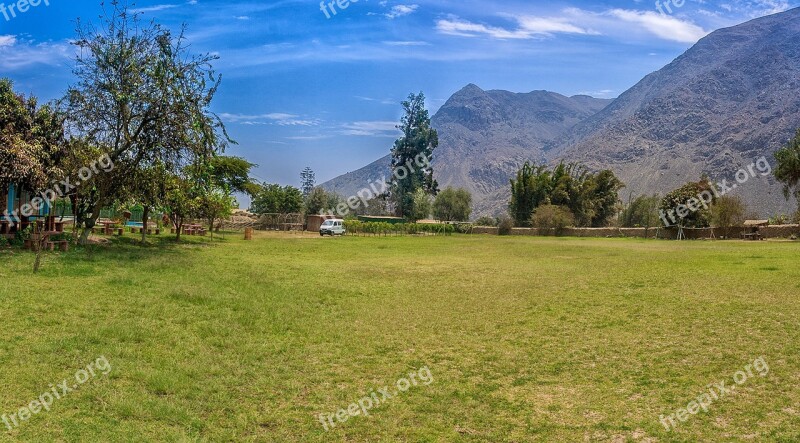 Sky Field Club Nature Landscape