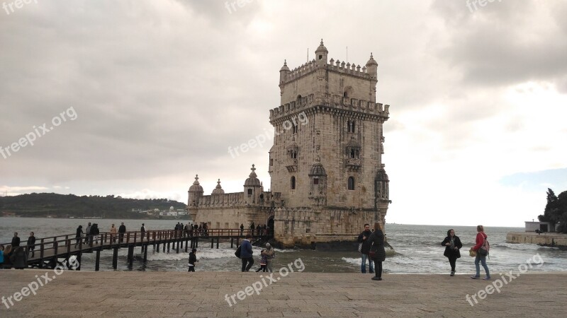 Belém Tower Lisbon Tower Free Photos