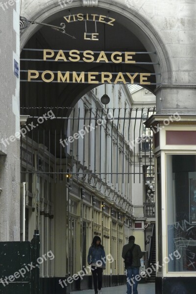 Nantes Passage Pommeraye Loire Atlantique Free Photos