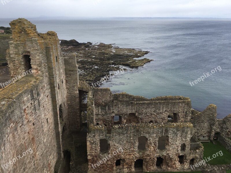 Tantallon Castle Scottish Castle North Berwick Scotland Edinburgh