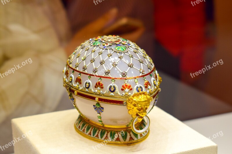 Faberge Egg Fabergé Russian Egg Jeweled Egg Easter Egg