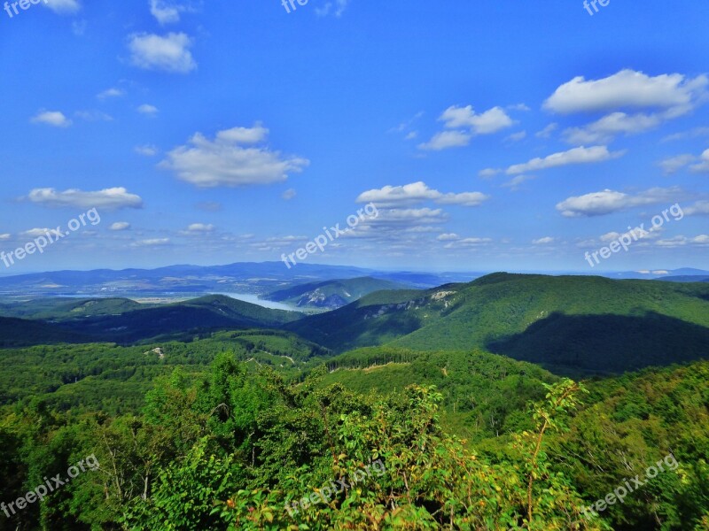 The Danube Ipeľský National Park The Sky