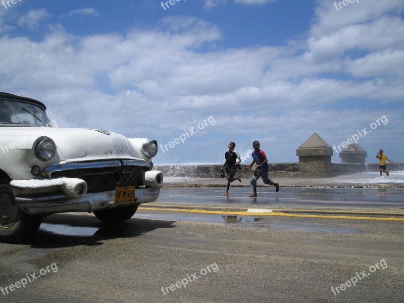 Cuba Surf Malecòn Auto Children