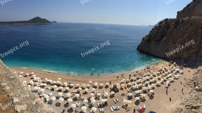 Kaputas Kaputas Beach Antalya Marine Blue