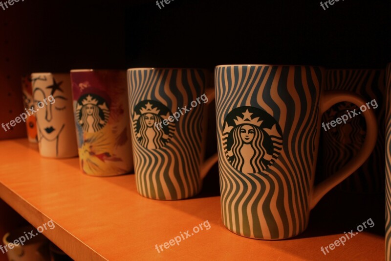 Starbucks Cups Shop Coffe Labor