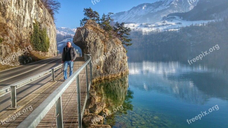 Alpine Lake Way Sunny Haze Glow