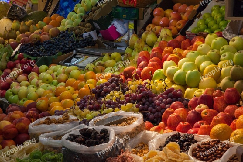 Fruit Color Colorful Market Fruits