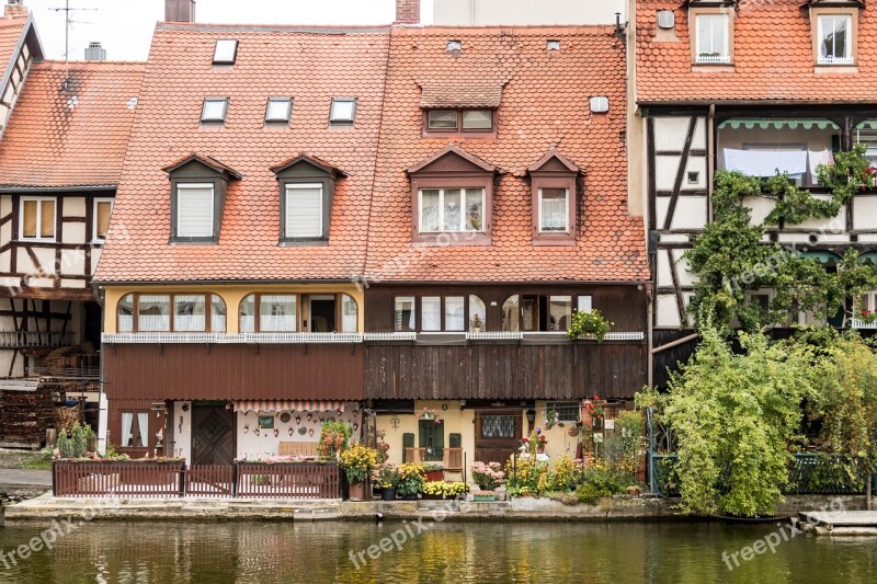 Bamberg Fishermen Houses Main Fishermen's Quarter Baiern