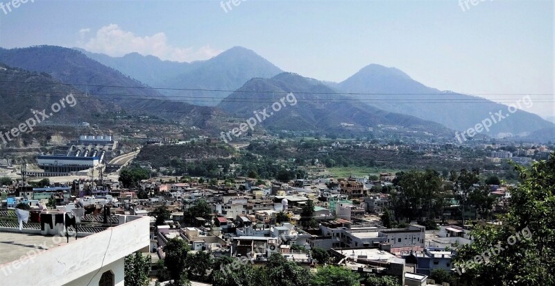 Srinagar Garhwal India City Valley