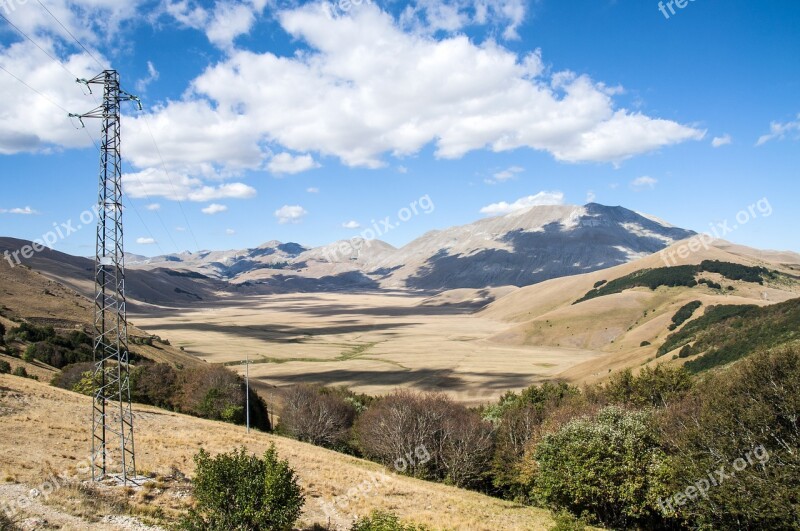 Castelluccio Umbria Italy Free Photos