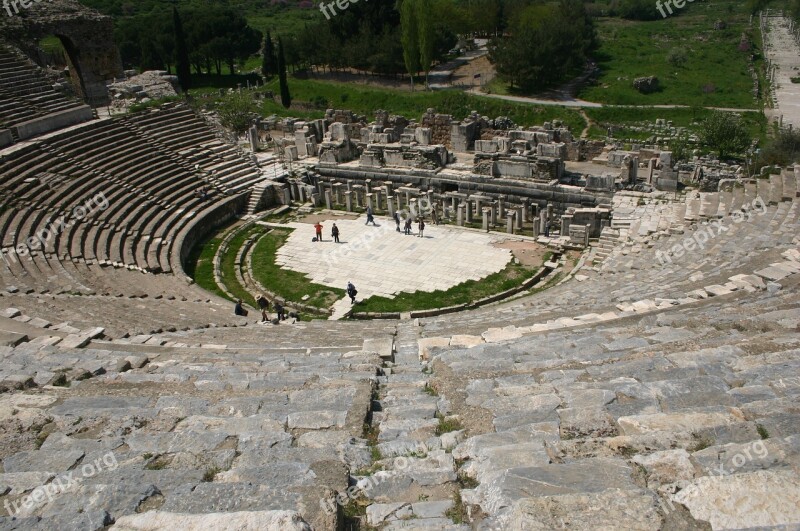 Amphitheater Turkey Archeology Ancient Free Photos