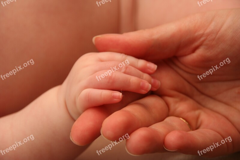 Baby Hand Child Sweet Finger