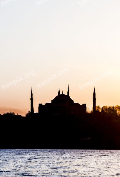 Cami Landscape Turkey Istanbul Architecture