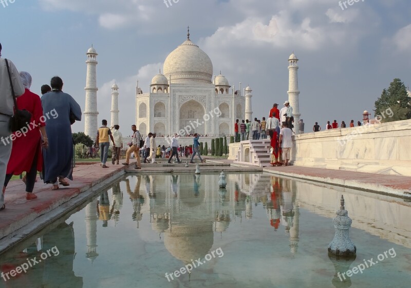 Taj Mahal India Monu Taj Mahal