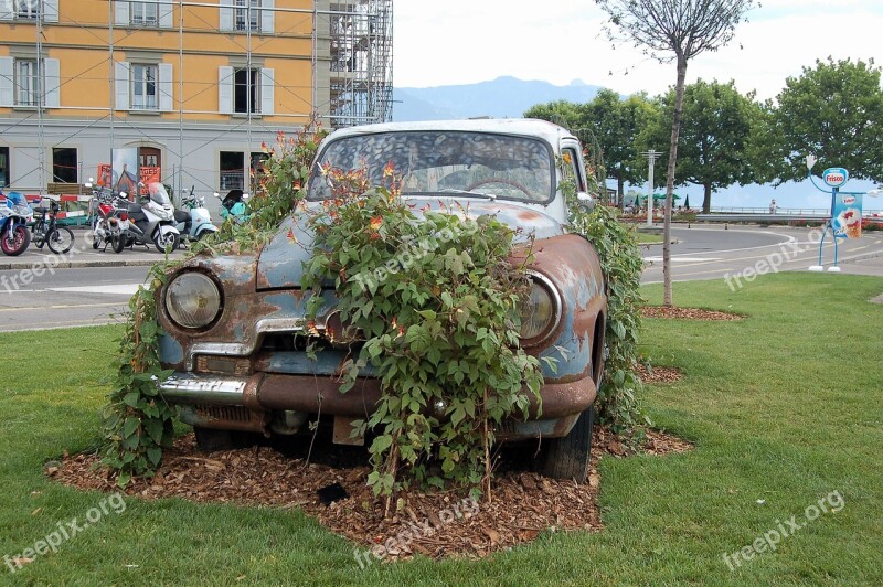 Rust Auto Abandoned Old Oldtimer