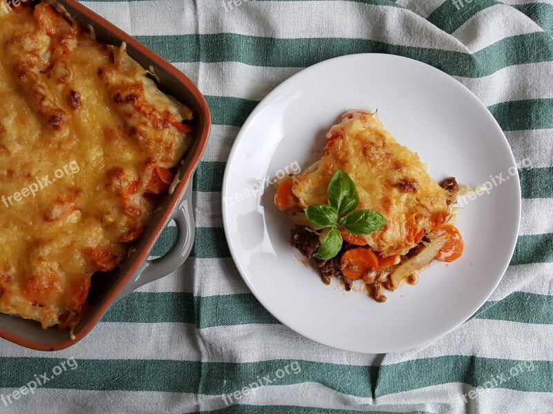 Casserole Scalloped Oven Dish Kohlrabi Carrots