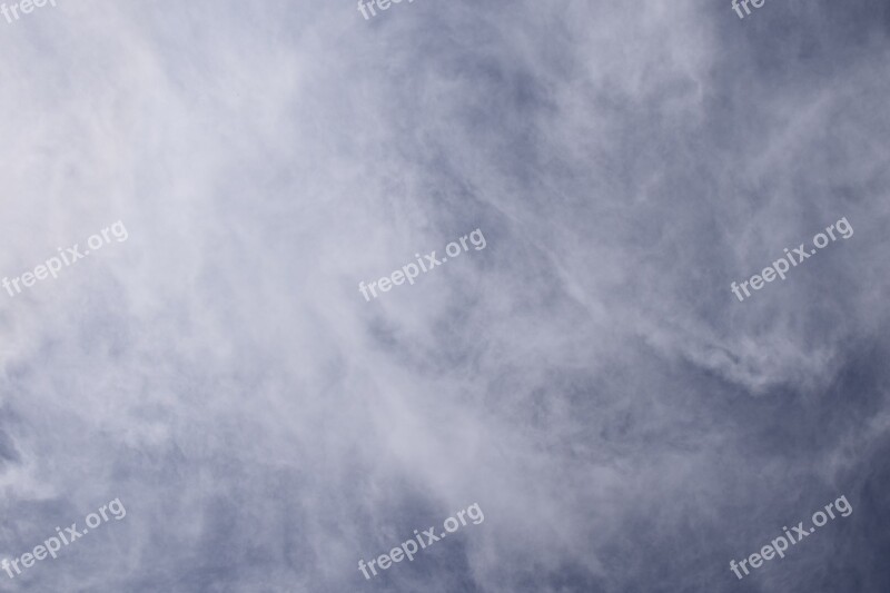 Wispy Clouds Cloudscape Skyscape Nature Clouds