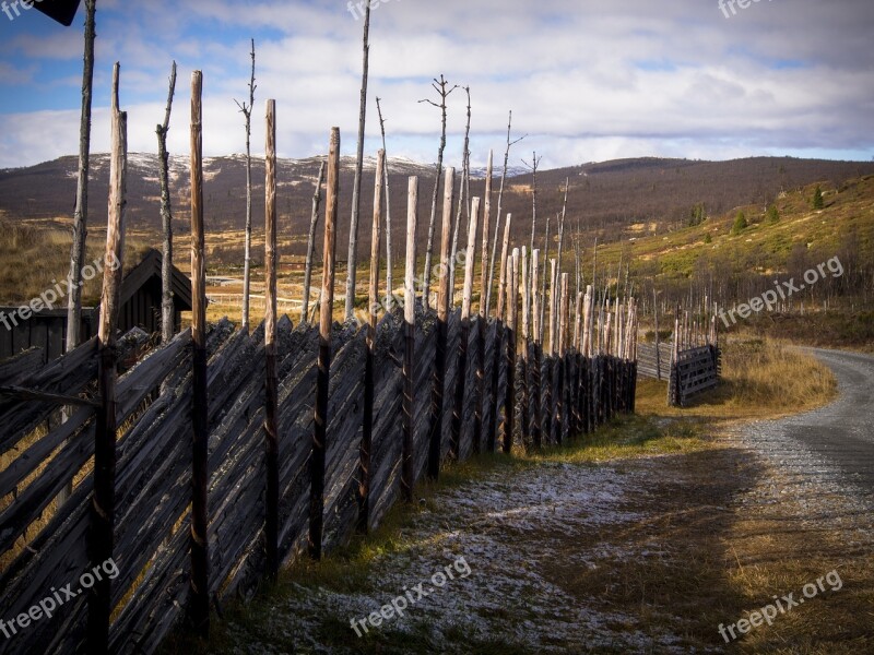 Hash Fence The Nature Of The Norway Norwegian