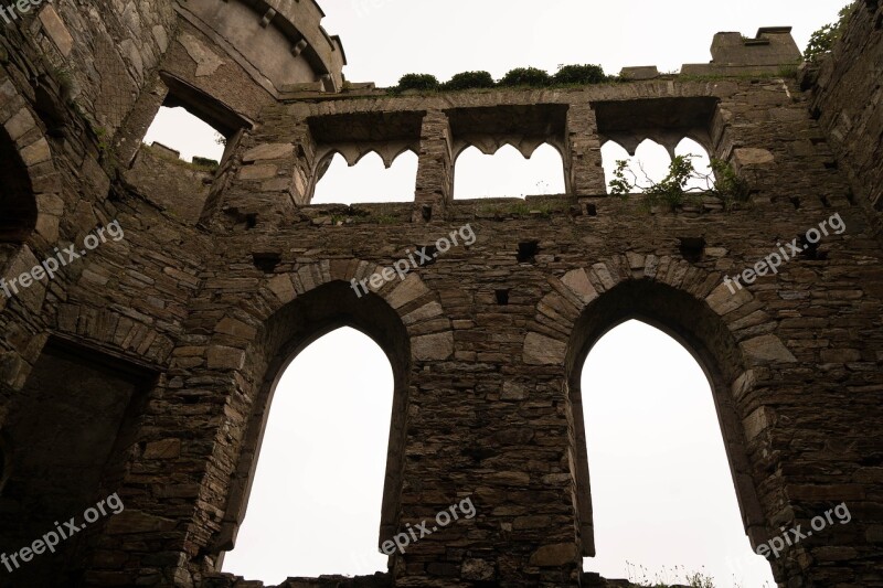 Castle Ruin Middle Ages Historically Places Of Interest