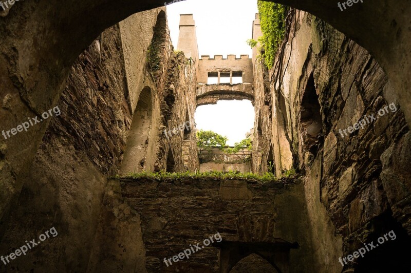 Castle Ruin Middle Ages Historically Places Of Interest