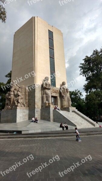 Monument To Juarez Benito Juarez Park Public Space