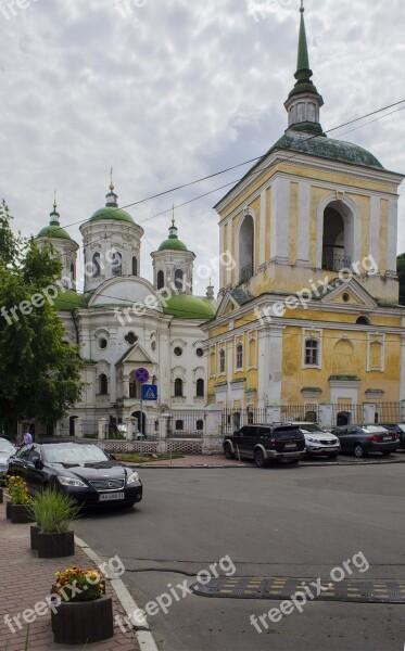 Street Church Temple Religious Kiev