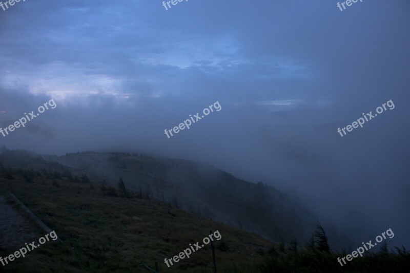 Nagano Asahi Japan Partly Cloudy Mountain