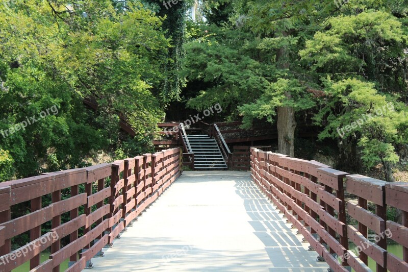 River Trail Guadalupe Bridge Hill Country Kerrville